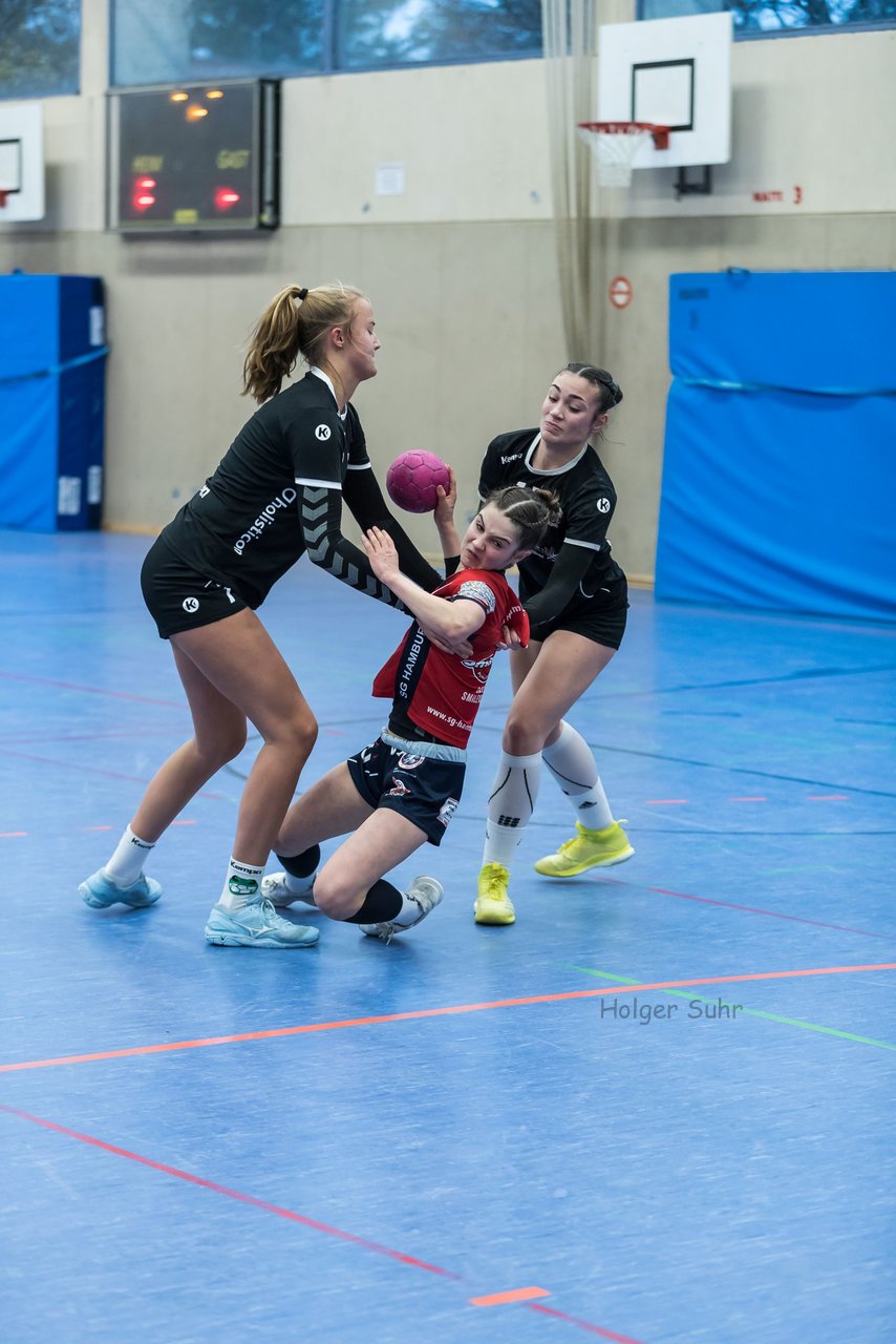 Bild 57 - B-Juniorinnen SG HH Nord - SV Henstedt Ulzburg : Ergebnis: 23:22